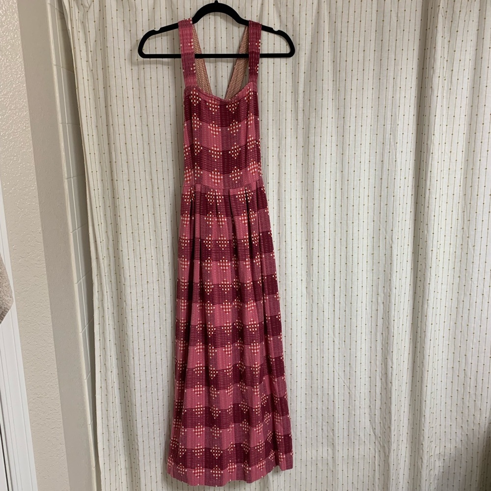 ace& jig pinafore dress in damask